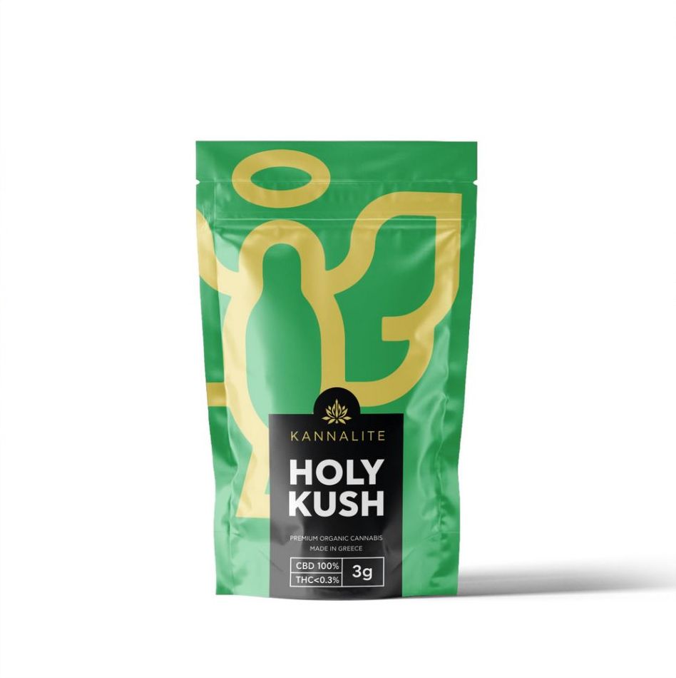 HOLY KUSH 3g Ελληνικοί βιολογικοί ανθοί CBD